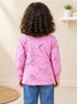 LITTLE KIDS GIRLS PRINTED T-SHIRT | LIGHT PINK