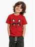 CASTRO PREMIUM KIDS RED RACCOON PRINT T-SHIRT | RED