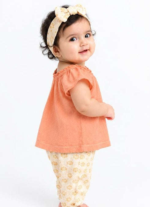 ZARA BABY KIDS T-SHIRT | PEACH