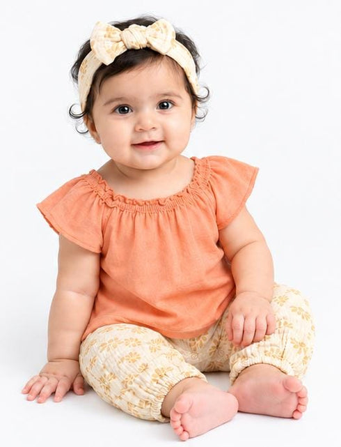 ZARA BABY KIDS T-SHIRT | PEACH