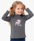 BABY CLUB KIDS TURTLENECK TOP | CHARCOAL GREY
