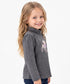 BABY CLUB KIDS TURTLENECK TOP | CHARCOAL GREY