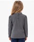BABY CLUB KIDS TURTLENECK TOP | CHARCOAL GREY