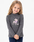 BABY CLUB KIDS TURTLENECK TOP | CHARCOAL GREY