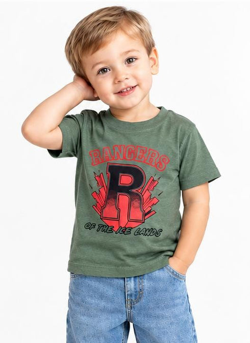 GO GREEN RANGERS GRAPHIC T-SHIRT | GREEN