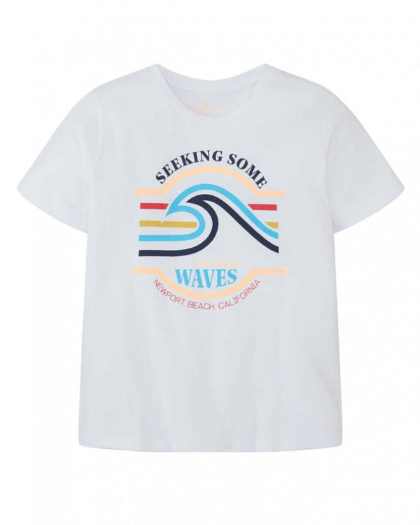 TOM TAILOR KIDS BOYS T-SHIRT | WHITE
