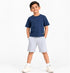 PEPPERTS Premium Boys Navy Blue Graphic T-Shirt | NAVY BLUE