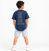 PEPPERTS Premium Boys Navy Blue Graphic T-Shirt | NAVY BLUE