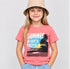 TEX SPORT KIDS GIRLS PINK GRAPHIC T-SHIRT | LIGHT PICK