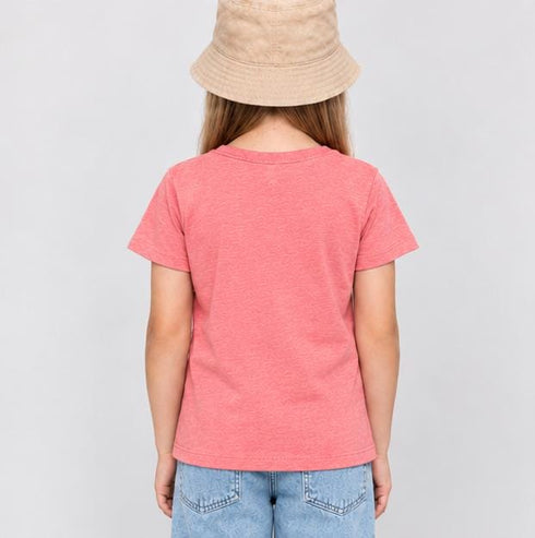 TEX SPORT KIDS GIRLS PINK GRAPHIC T-SHIRT | LIGHT PICK