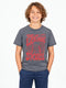ALL BASICS Kids Graphic T-Shirt | CHARCOLA GREY