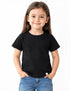 LEFTIES GIRLS BASIC CREW NECK T-SHIRT – BLACK