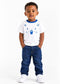 KIABI PREMIUM BEAR FACE PRINT T-SHIRT | WHITE