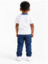 KIABI PREMIUM BEAR FACE PRINT T-SHIRT | WHITE