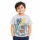 F&F BOYS KIDS GRAPHIC PRINT T-SHIRT | GREY