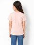 DENIMISH PREMIUM GIRLS T-SHIRT | LIGHT PEACH