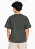 ALL BASIC PREMIUM ADVENTURE CAMP PRINT T-SHIRT | OLIVE GREEN