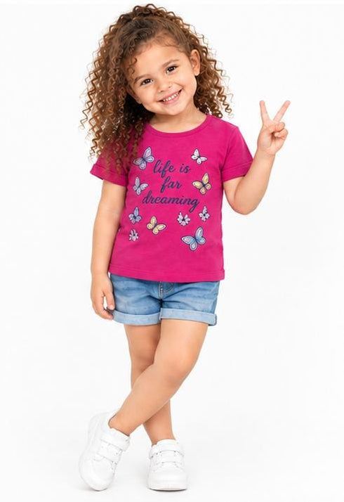 URB PREMIUM GIRLS T-SHIRT | PINK