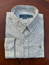 POLO RALPH LAUREN SLIM FIT COTTON LINEN SHIRT | WHITE