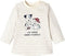 VERTBAUDET KIDS STRIPED DOG & TEDDY PRINT T-SHIRT | WHITE