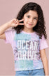 TU KIDS GIRLS OCEAN DRIVE PREMIUM T-SHIRT | PINK
