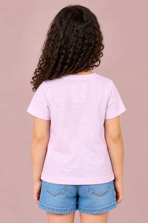 TU KIDS GIRLS OCEAN DRIVE PREMIUM T-SHIRT | PINK
