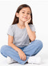 ZARA KIDS PREMIUM GREY T-SHIRT FOR GIRLS AGED | GREY