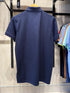 DIOR PREMIUM POLO SHIRT SLIM FIT | NAVY BLUE