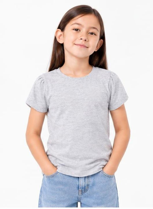 ZARA KIDS PREMIUM GREY T-SHIRT FOR GIRLS AGED | GREY