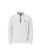 TOM TOMPSON MEN’S WHITE QUARTER-ZIP SWEATSHIRT | TM-60 EDITION