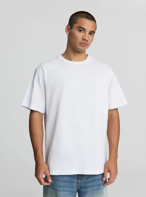TERRANOVA HEAVYWEIGHT SOLID COLOR T-SHIRT | OPTICAL WHITE
