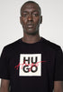 HUGO BOSS GRAPHIC PRINT T-SHIRT FOR MEN | BLACK