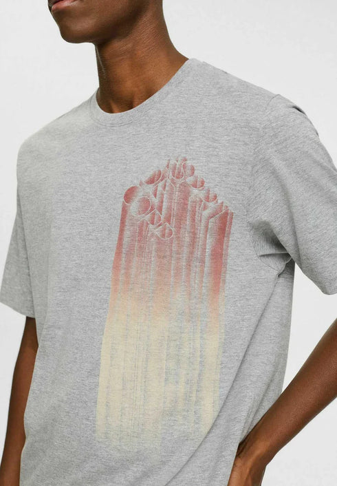 ESPRIT MEN T-SHIRT RELAXED FIT | GREY