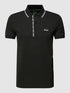 HUGO BOSS PAULE 4 PIQUE POLO SHIRT | BLACK