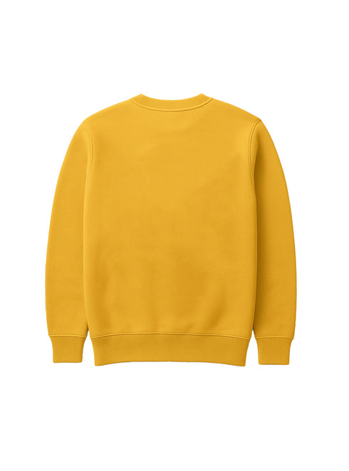 LA VESPITA PREMIUM VINTAGE SCOOTER SWEATSHIRT - YELLOW