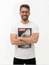 JAWS MEN’S PRINTED LOGO T-SHIRT | WHITE (SALE)