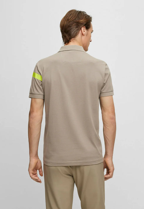HUGO BOSS PAULE SLIM FIT POLO | LIGHT GREEN VERY