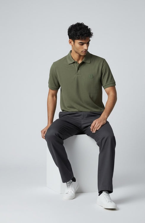 MONCLER - LUXE POLO SHIRT | GREEN