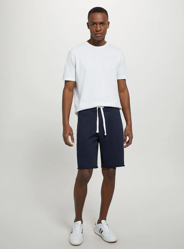 ALCOTT Cotton Bermuda Shorts - Navy Blue for men, stylish & comfy.