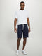 ALCOTT Cotton Bermuda Shorts - Navy Blue for men, stylish & comfy.