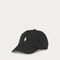 POLO RALPH LAUREN SMALL PONY BASEBALL CAP | BLACK