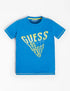 Guess Kids T-Shirt in Blue – Premium cotton short-sleeve tee for boys & girls. Soft, stylish, and perfect for everyday wear. Shop now for trendy kids' t-shirts!