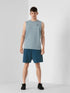 Light Sky Blue Men's Tank Top - Regular Fit Sando