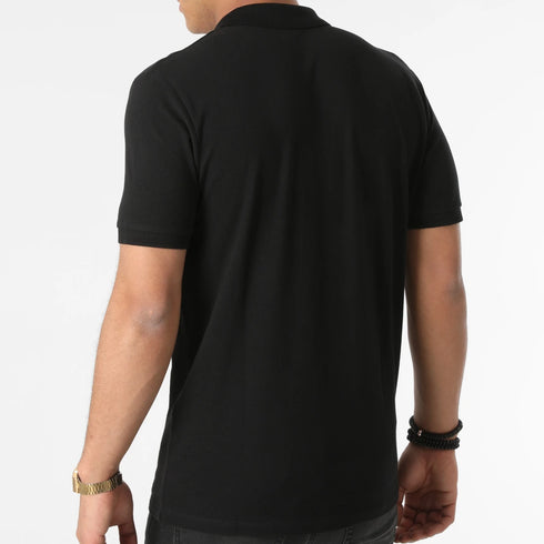 Jack & Jones Floki Black Polo Shirt – Stylish & Comfortable