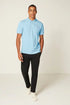 NEXT.- PIQUE POLO SHIRT-MEN | LIGHT BLUE