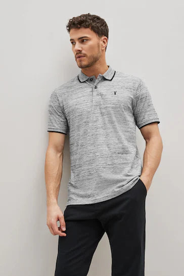 NEXT SOFT TOUCH POLO SHIRT MEN | GREY