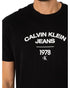 CALVIN KLEIN JEANS VARSITY LOGO T-SHIRT | BLACK