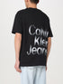 CALVIN KLEIN JEANS VARSITY LOGO T-SHIRT | BLACK