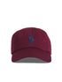 Ralph Lauren Big Pony Baseball Cap in maroon, a stylish and adjustable cap for men. Perfect for casual, gym, and outdoor wear. Available online in Pakistan.