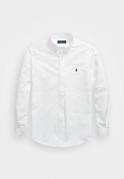 POLO RALPH LAUREN SLIM FIT OXFORD SHIRT | WHITE